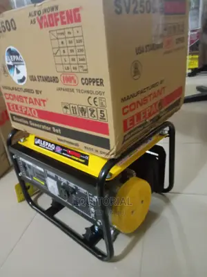 Elepaq Constant Sv2500 Manual Generator 1.8kva Petrol