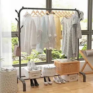 Coat Rack Clothes Hanger Floor Standing Clothes Hanging
