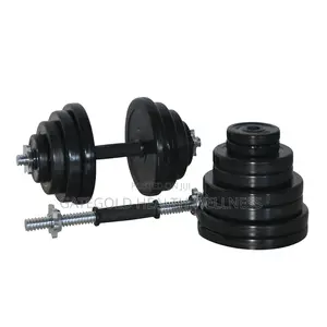 Rubber Dumbbell KIT Wk-40r Deluxe 40kg
