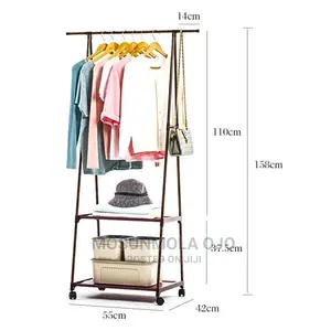 Multifunctional Hanging Rack With Wheels