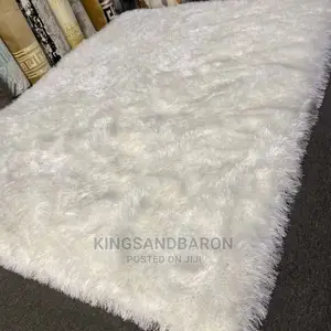 5x7fts VIP Cream Silk Shaggy Turkey Rug(3x5,4x6,7*10 8×11)
