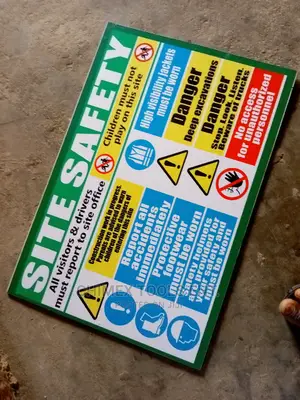 Safety Site Board Big One