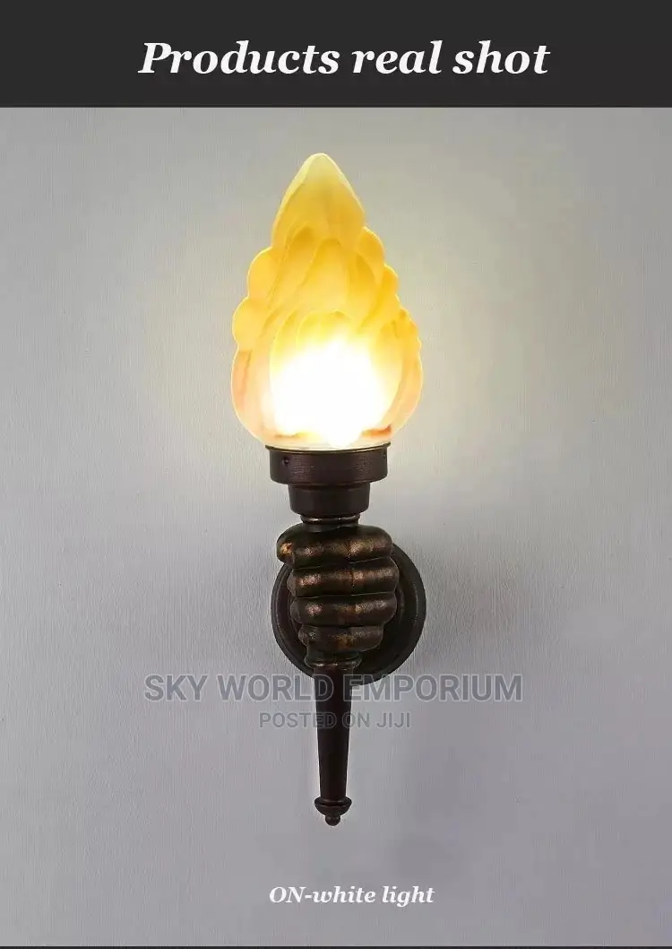 Creative Torch Hand Wall Lamp Light