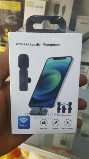 Wireless Lavalier Double Microphone for Type C Phone