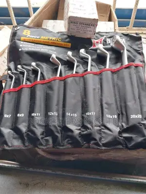 Baum 8pc Ring Spanners 6x7mm to 20x22mm