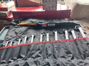 Baum 12pc Bi-Hexagon Ring Wrench Set 1/4 X5/16- 1 1/16 X 1 1⁄4