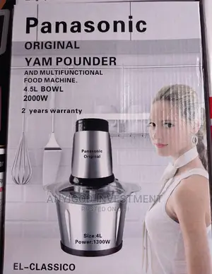 Panasonic Yam Pounder and Food Machine 4.5L