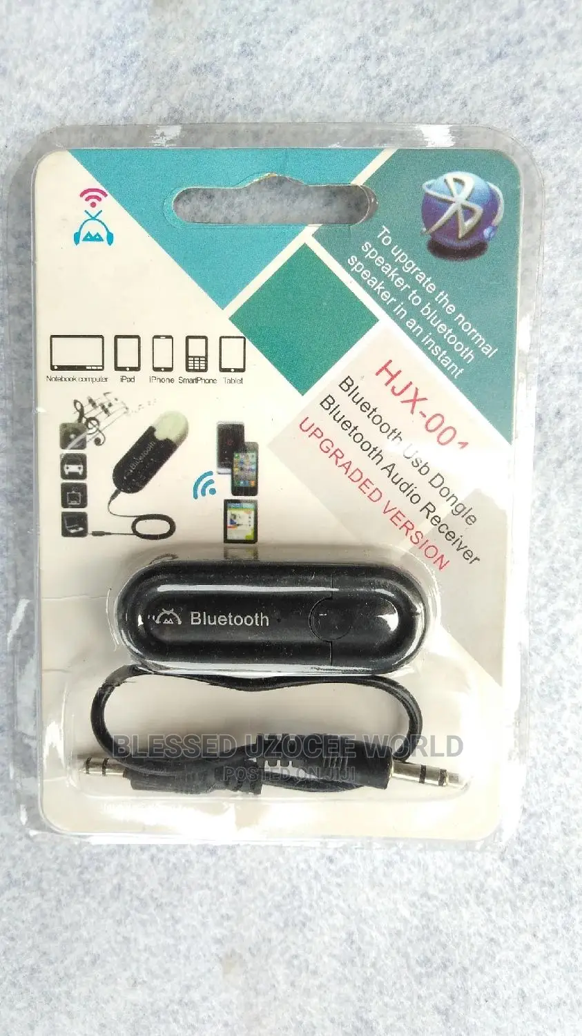 2 In1 Wireless Bluetooth Receiver " for Stereo Sound System"