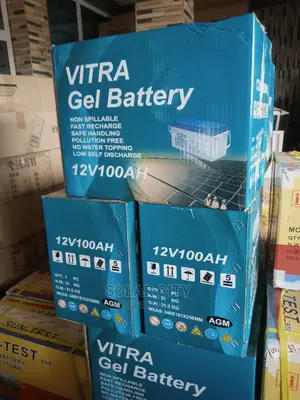 Vitra Gel Battery 100ah 12v