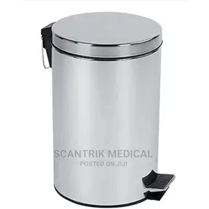 High Quality Medical 12 Litre Stainless Steel Pedal Bin