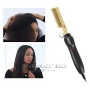 Electric Hot Comb Hair Straightener