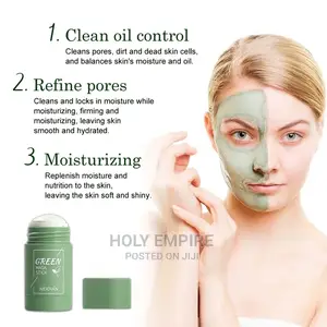 Clean Face Mask Beauty Skin Green Tea Clean Face Mask Stick