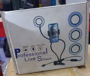 Professional Live Stream Ring Light Holder for Mobile Phones
