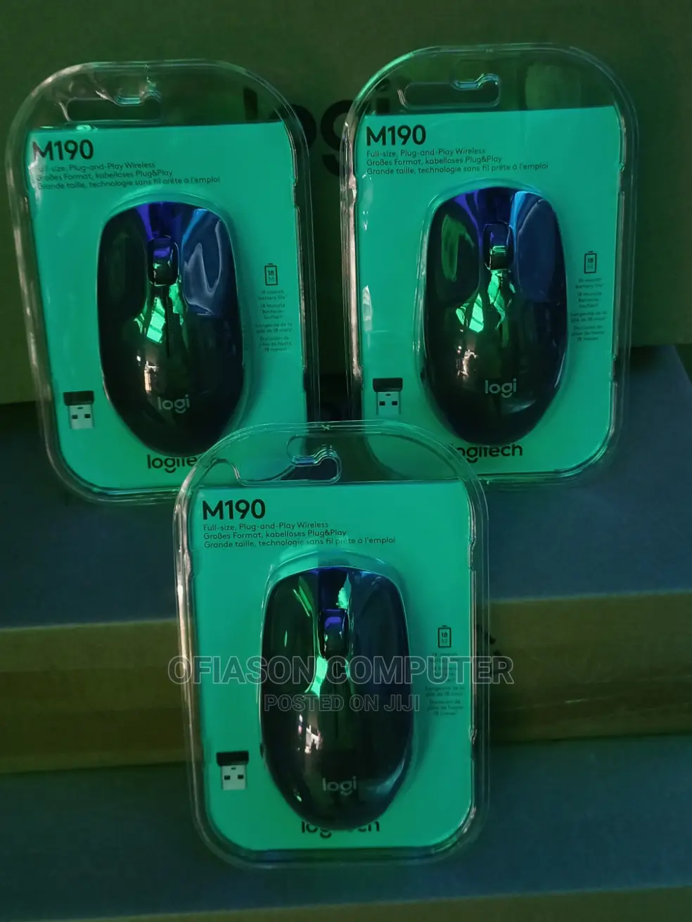 Logitech M190 Mouse Wireless