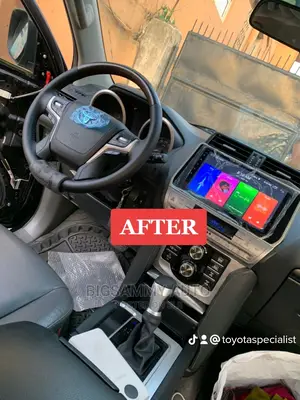 Prado Interior Kit, Console, Android And Steering Wheel
