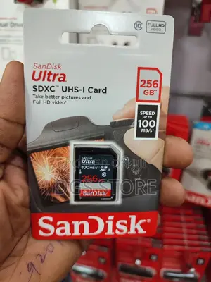 Sandisk Ultra SDXC Uhs -1 Memory Card Sd 256gb