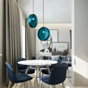 Modern Glass Dropping Light