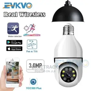 PTZ Bulb Camera Wifi