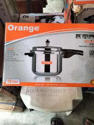 Orange Pressure Cooker (10lites)