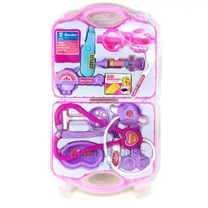 Medical Doctor Kit Play Set for Kids - Pink