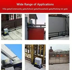 Automatic Sliding Gate Opener With Battery and Full Kit