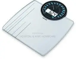 Beurer Digital And Analog Adult Weighing Scale