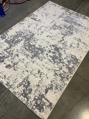 5x7fts Cream and Grey Turkey Center Rug(4x6,7x10 Available)