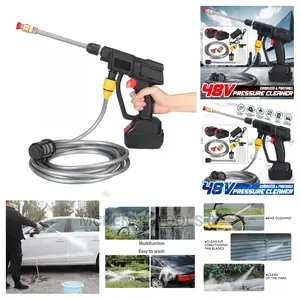 48v Portable High Pressure Washer Car Washing Machine Water