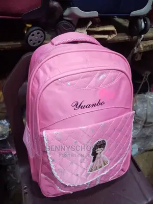 Pink Quality Design Children School Bag