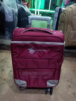 Mini Smallest Red Swiss Polo Traveling Luggage Box