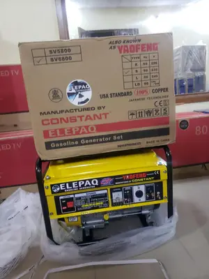 Elepaq 4.5KVA Constant Manual Stater Generator-Usa STANDARD