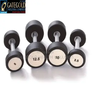 Rubber Dumbbell 5kg (Pair) MDK-10118-5