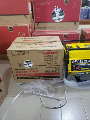 4.5KVA Elepaq Constant Manual Stater GASOLINE Generator