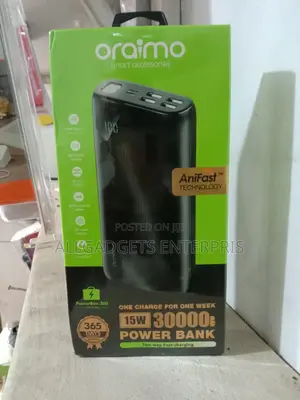 30000mah Oraimo Power Bank