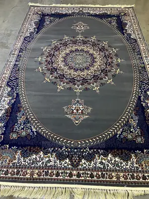 5x7fts Grey Turkey Center Rug(4x6,7x10 Available)