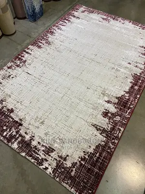5x7fts Beige and Wine Turkey Center Rug(4x6,7x10 Available)