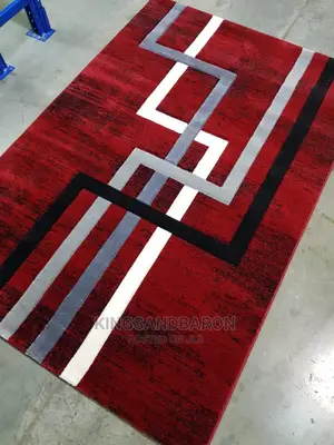 5x7fts Red and Grey Turkey Center Rug(3x5,4x6,7x10,Available)