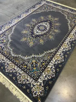 5x7fts Gray Arabian Center Rug(3x5,4x6,7x10,Available)