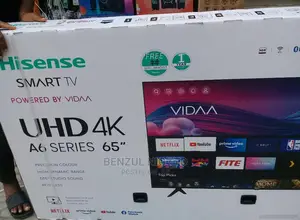 Hisense 65 Inches Smart Tv Uhd , A6 Series