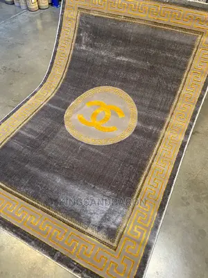 5x7fts Gold and Gray Turkey Center Rug(,4x6,7x10,Available)