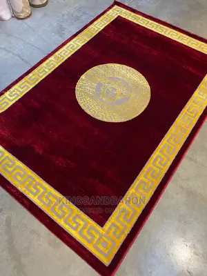 5×7fts Red and Gold Turkey Center Rug