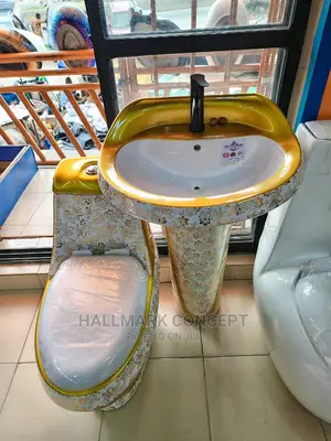Executive Gold Design Water Closets