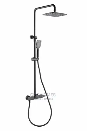 Black Standing Shower Mixer Tap (Germany)