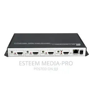Srt, Iptv, Udp Encoder 4 Hdmi Streamer Lan Port/ Live
