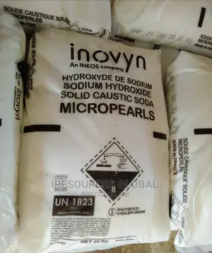 Sodium Hydroxide (Solid Caustic Soda Micro-Pearls) 25kg Bag