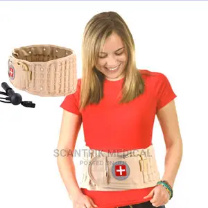 Spinal Air Traction Physio Decompression Back Belt Brace