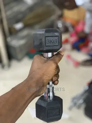 3kg Hexagon Dumbbell D141