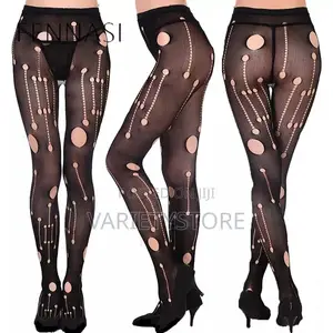 Hollow Out Mesh Holes Fishnet Pantyhose