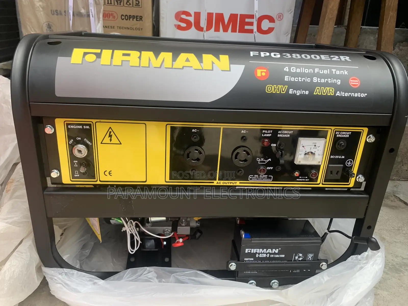 Sumec Firman 3.3kva With Remote Control