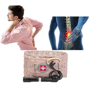 High Quality Lumbar Support Decompression Back Belt - Black